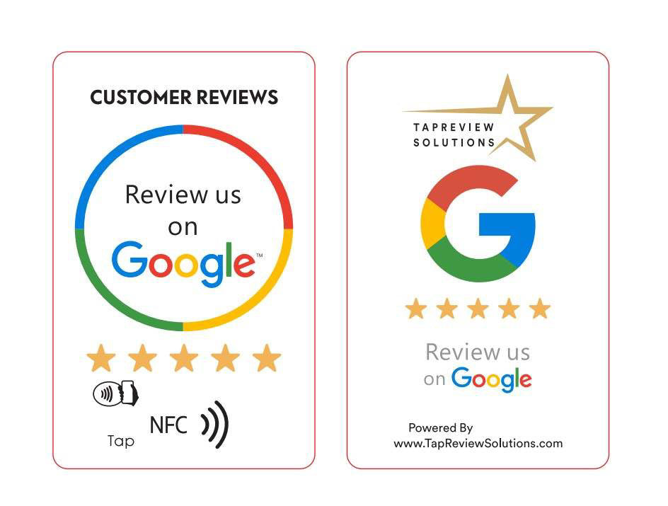 Tap Review Google Card